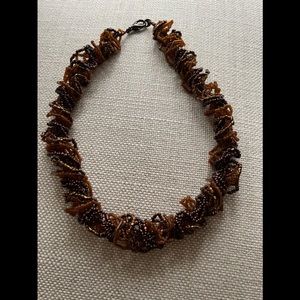 Handmade Beaded Necklace/Lobster Claw Clasp